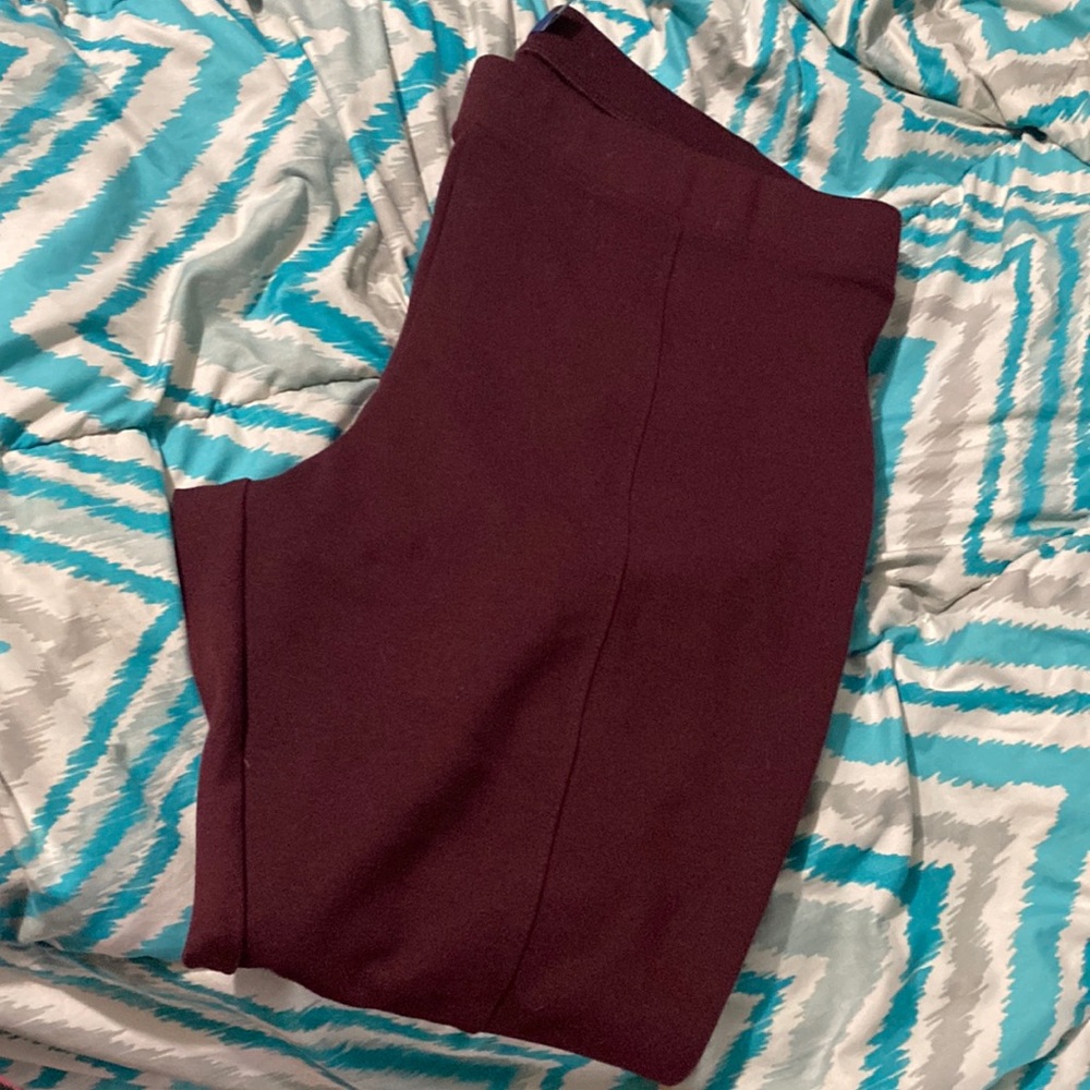 Old Navy Burgundy Stevie Pants